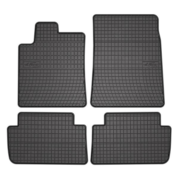 Set Covorase Auto Si Tavita Portbagaj PEUGEOT 407 SW (6E_, 6D_) din 2004-2010, Cauciuc, Protectie Porbagaj, 4x Stickere auto cu PEUGEOT