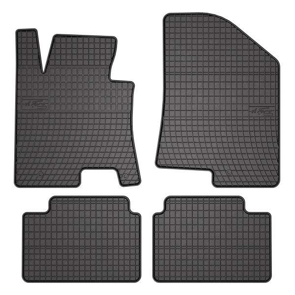 Set Covorase Auto Si Tavita Portbagaj HYUNDAI i30 Estate (GD) din 2012-2017, Cauciuc, Protectie Porbagaj, 4x Stickere auto cu HYUNDAI
