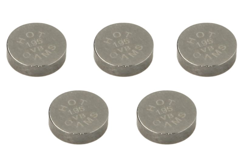 4 RIDE assortment, valve clearance shim CAGIVA RAPTOR 650 01-07, V-RAPTOR 650 01-05, GAS GAS EC 250 F 4T 10-12, HONDA CB 600S F2 (HORNET S), 600F (HORNET), 1000R, 500 (CUP), 1100SF, 900F (HORNET), 600FA (HORNET ABS), 500, 500S (SPORT), 1000RA ABS, 1300SA
