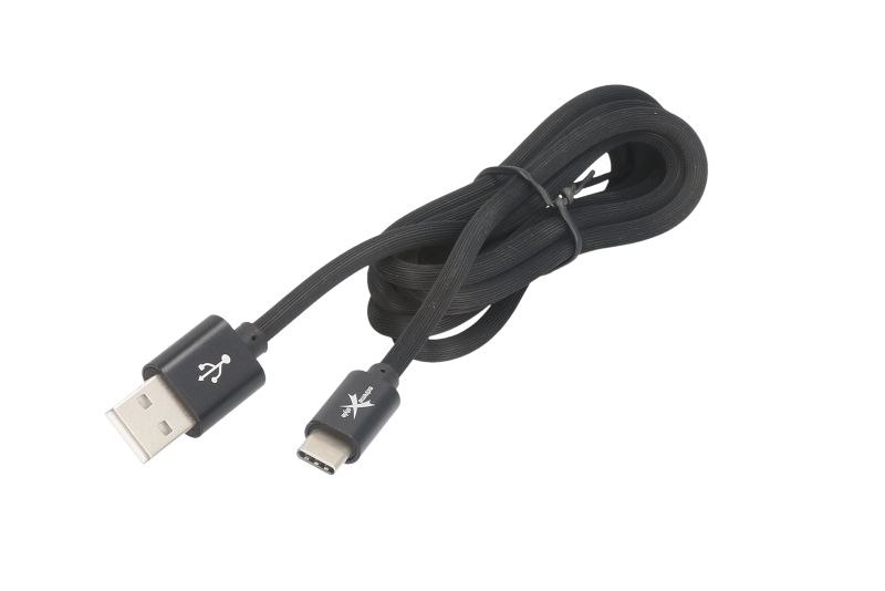 EXTREME USB nabíjací kábel, USB-C čierny 1,5 m MMT O173 146