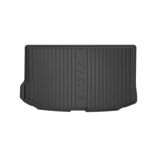 Set Covorase Auto Si Tavita Portbagaj KIA VENGA Hatchback Van (YN) din 2015, Cauciuc, Protectie Porbagaj, 4x Stickere auto cu KIA