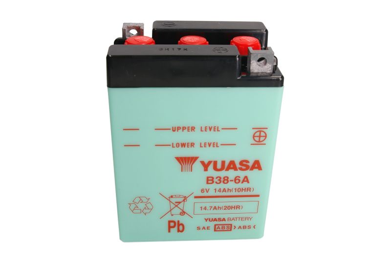 YUASA startovací baterie BMW R 50S, 26, 50/2, 60/2, 60 56-60 (B0068OB2Q8, B38-6A, B38-6A, 3R3P -(B38-6A), B38-6A EXIDE)