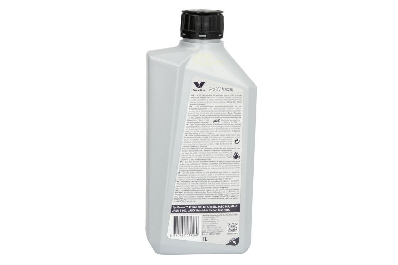 VALVOLINE motorový olej AIXAM A.751 0 .5 05 (SP4T5W30, TWO WHEEL 4 ST 1L SYNTHET, >JASO MA2)