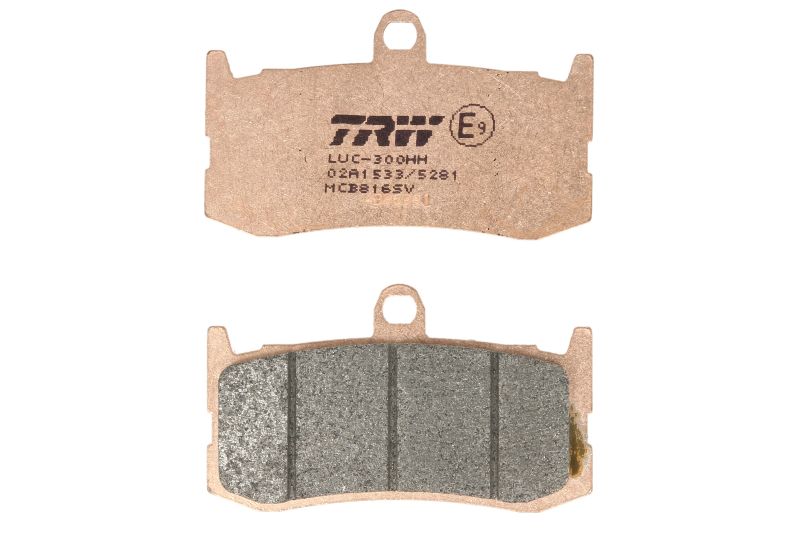 TRW MOTO sada brzdových destiček, kotoučová brzda TRIUMPH DAYTONA 675 09-16 (B0053AQ3XA, 07GR06SA, 07GR06SC, MCB816SRQ)