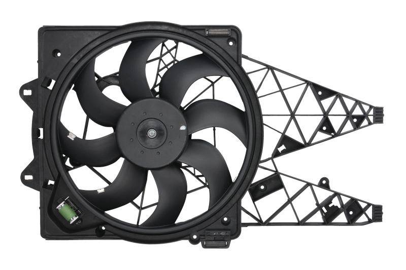 Ventilator habitaclu - Ventilator radiator (cu carcasa) potrivit FIAT DOBLO, DOBLO CARGO 1.3D-2.0D dupa 2010
