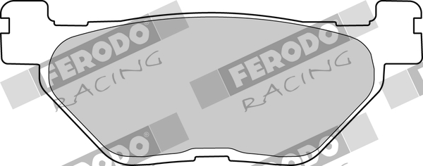 FERODO sada brzdových destiček, kotoučová brzda YAMAHA FJR 1300 01-02, XP 500 (TMAX), 530 (TMAX) 01-15