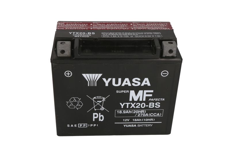 YUASA startovací baterie CAN-AM RENEGADE 570 EFI, 500 08-17, HARLEY DAVIDSON FXST 1340 (SOFTAIL) 84-90, HONDA VF 1100 C (MAGNA) 83-86, YAMAHA YFM 660F (GRIZZLY), 450FG (GRIZZLY), 700 (GRIZZLY), 450FGP (GRIZZLY EPS), 450FX (WOLVERINE) 02-17 (B0039EMR3M, YT