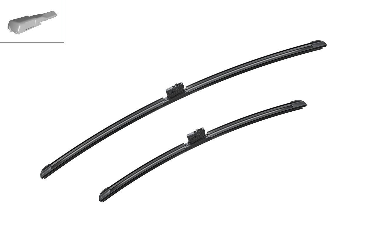 Set 3 stergatoare MERCEDES-BENZ GLA (H247) din 2020-2023, Bosch Aerotwin, din cauciuc siliconat rezistent