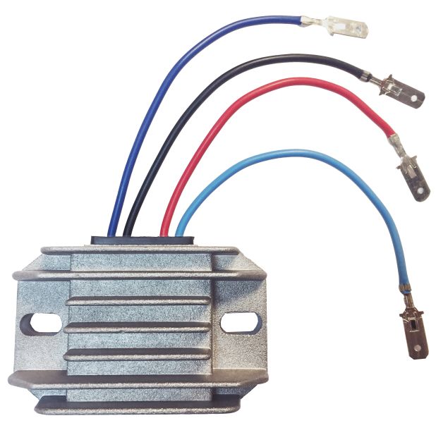 DZE regulátor generátoru CAGIVA FRECCIA 125 82-92, K7 125 89-93, MITO 125 90-08, N90 125 90-92, PLANET 125 96-05, RAPTOR 125 03-05, ROADSTER 125