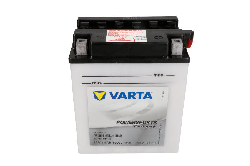 VARTA startovací baterie HONDA CBR 1000 F 87-00, VF 750 S (SABRE) 82-84, VT 750 C, C (SHADOW) 87, KAWASAKI GPZ 750 (UNI TRAK) 85, GT 750 82-85, Z 750 GP 83-84, ZX 750 (TURBO) 84-85, SUZUKI GS 1150 83-86, GSX 1100F, 750F 88-98, GV 1200GL MADURA, 700GL (MAD