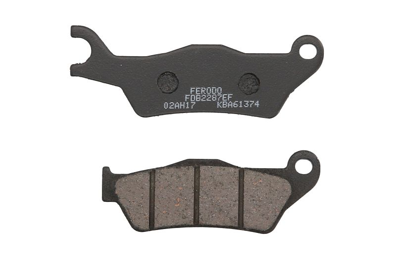 Levně FERODO sada brzdových destiček, kotoučová brzda HONDA CBF 125 09-17, SUZUKI GSX-R 125 17-20, GSX-S 125 17-20