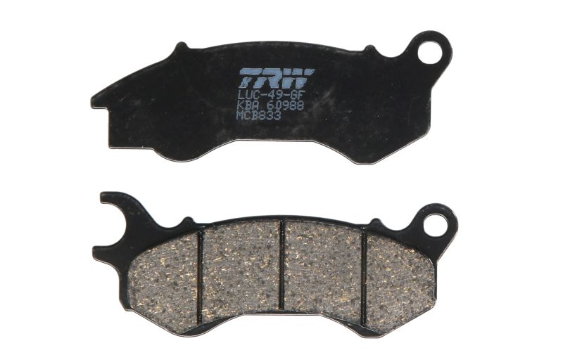 TRW MOTO sada brzdových destiček, kotoučová brzda HONDA NSC 110 (VISION), 50 11-16, PCX 125, 150 10-19 (B0068NSX98)