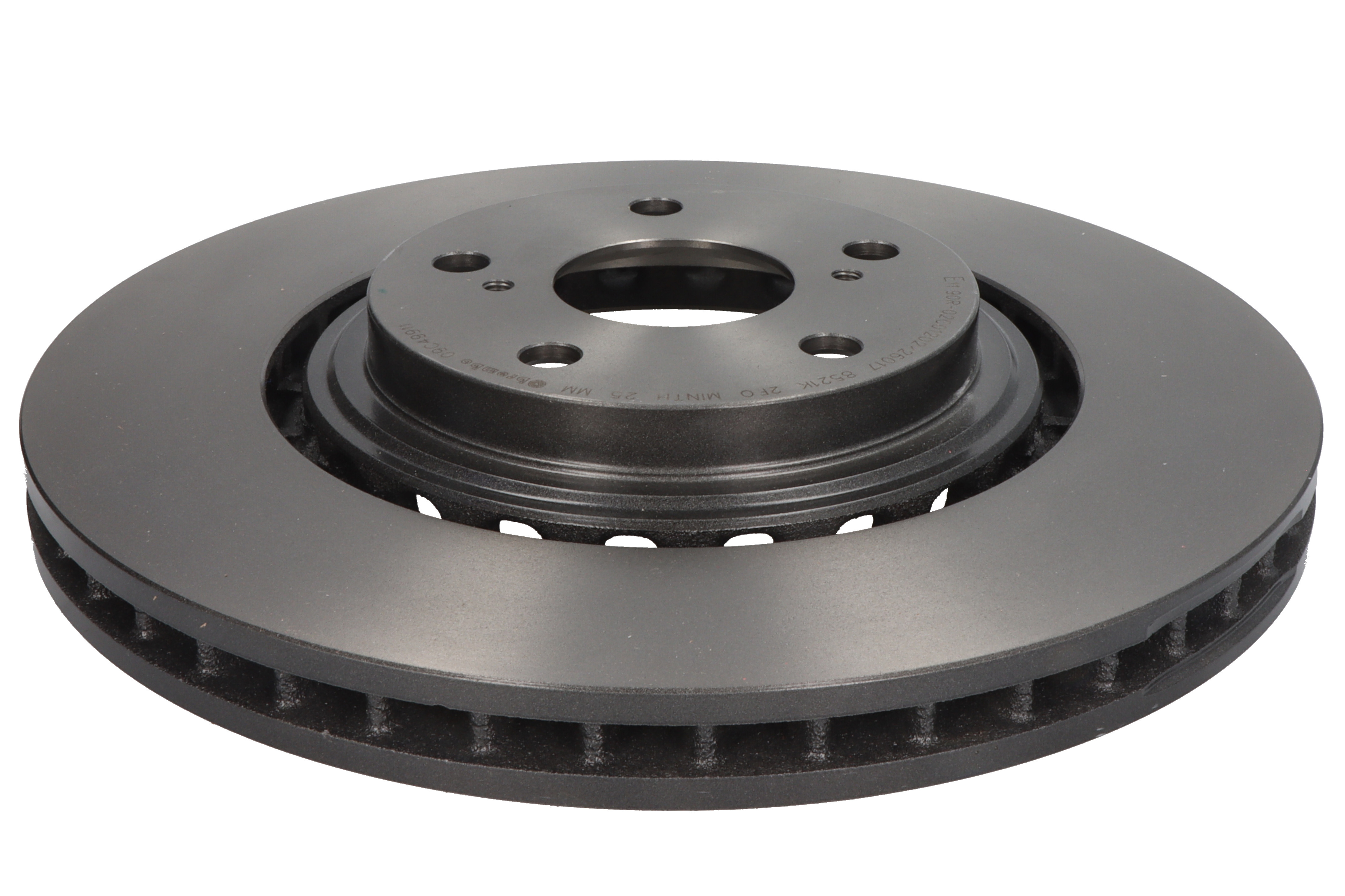 Диск гальмівний TOYOTA HIGHLANDER / KLUGER (_U5_) 3.5 2013.12- BREMBO (09.C499.11) BREMBO фото 3