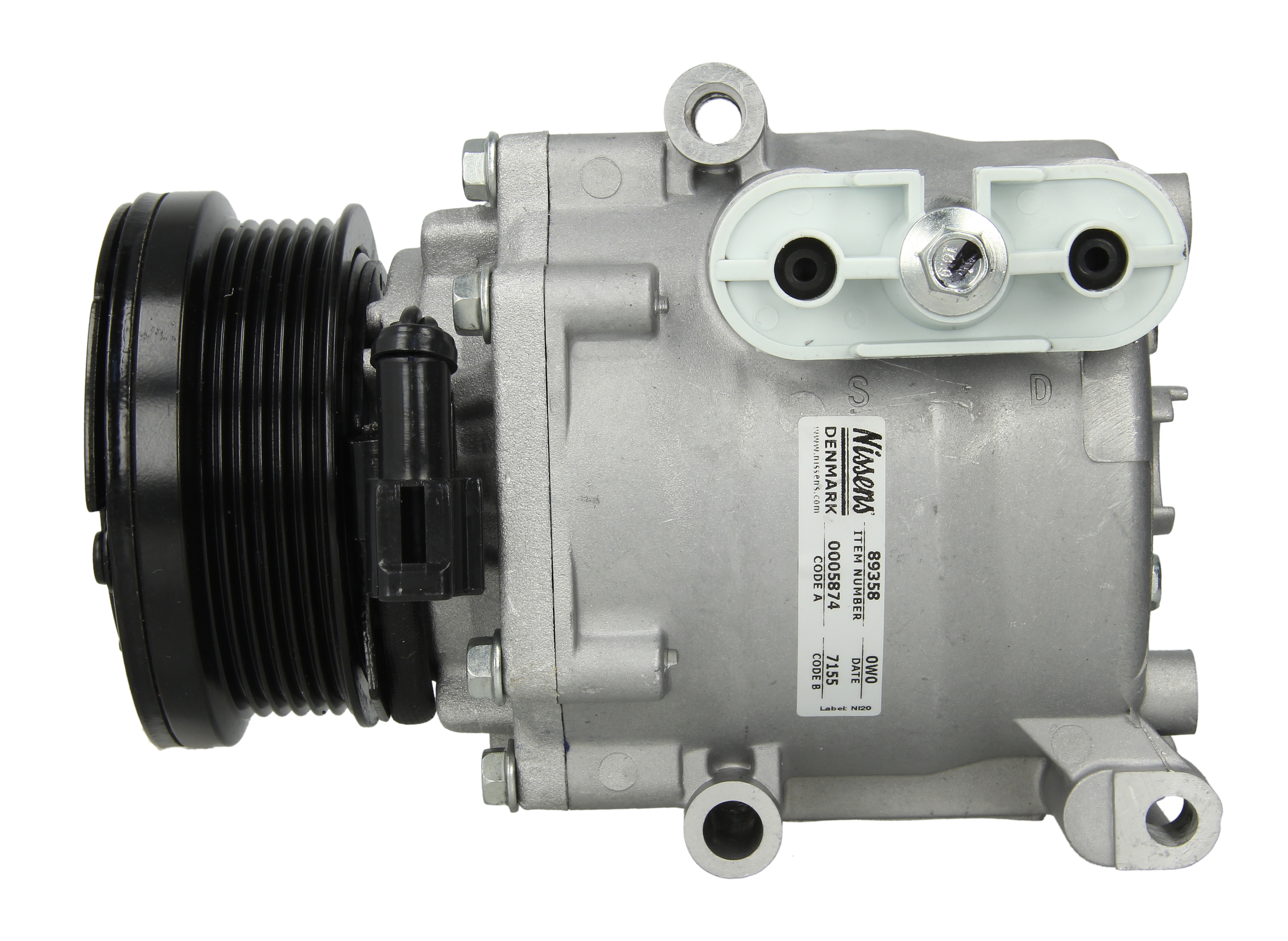 Компресор кондиціонера FORD FIESTA V (01-) 1.25 EFI (+) NISSENS (89358) Nissens фото 3
