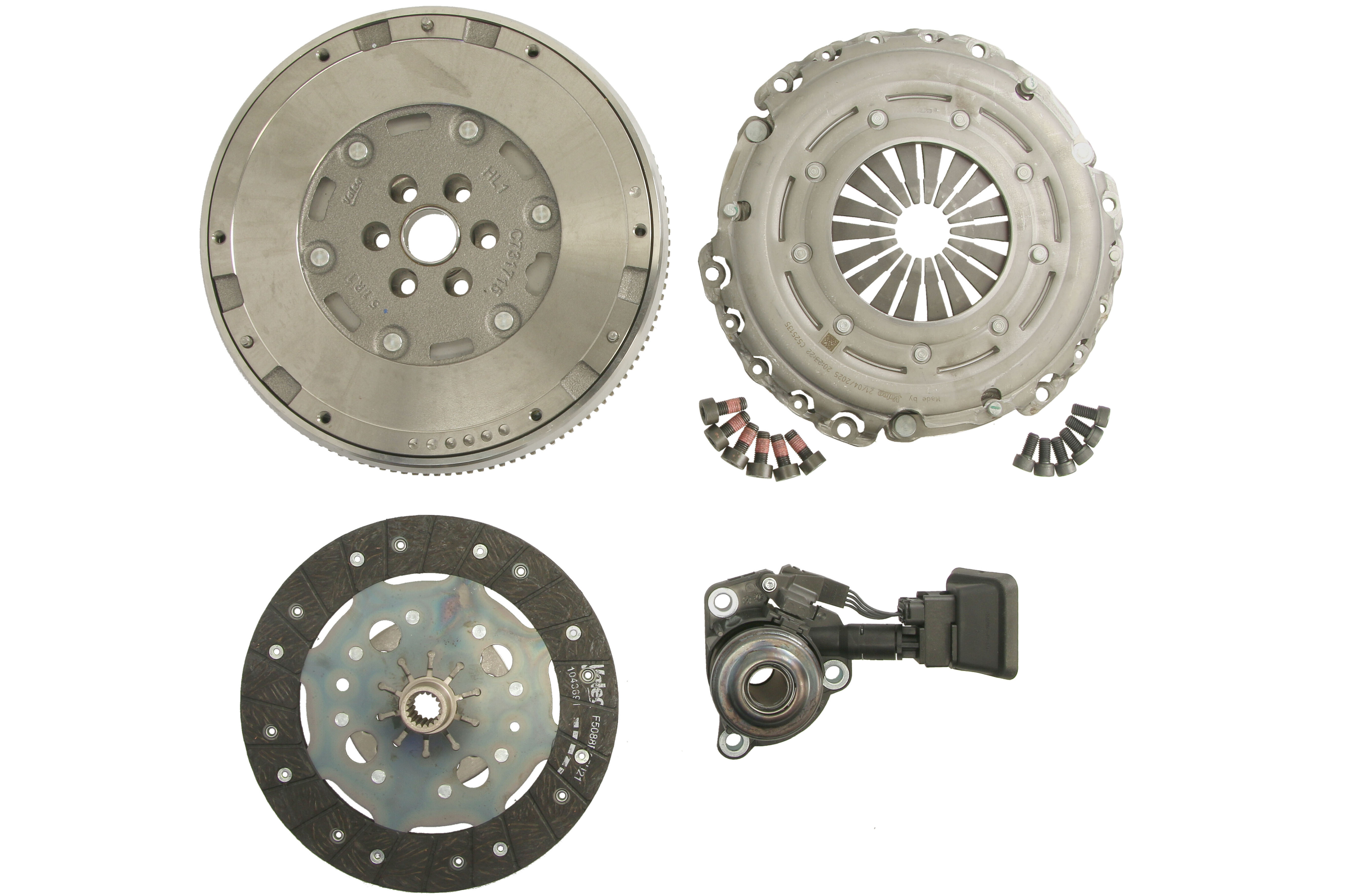 Комплект зчеплення з маховиком CITROEN C4 GRAND PICASSO I (RU_) 1.6 HDI 2006.10 — 2011.06 VALEO (837459) Valeo фото 3