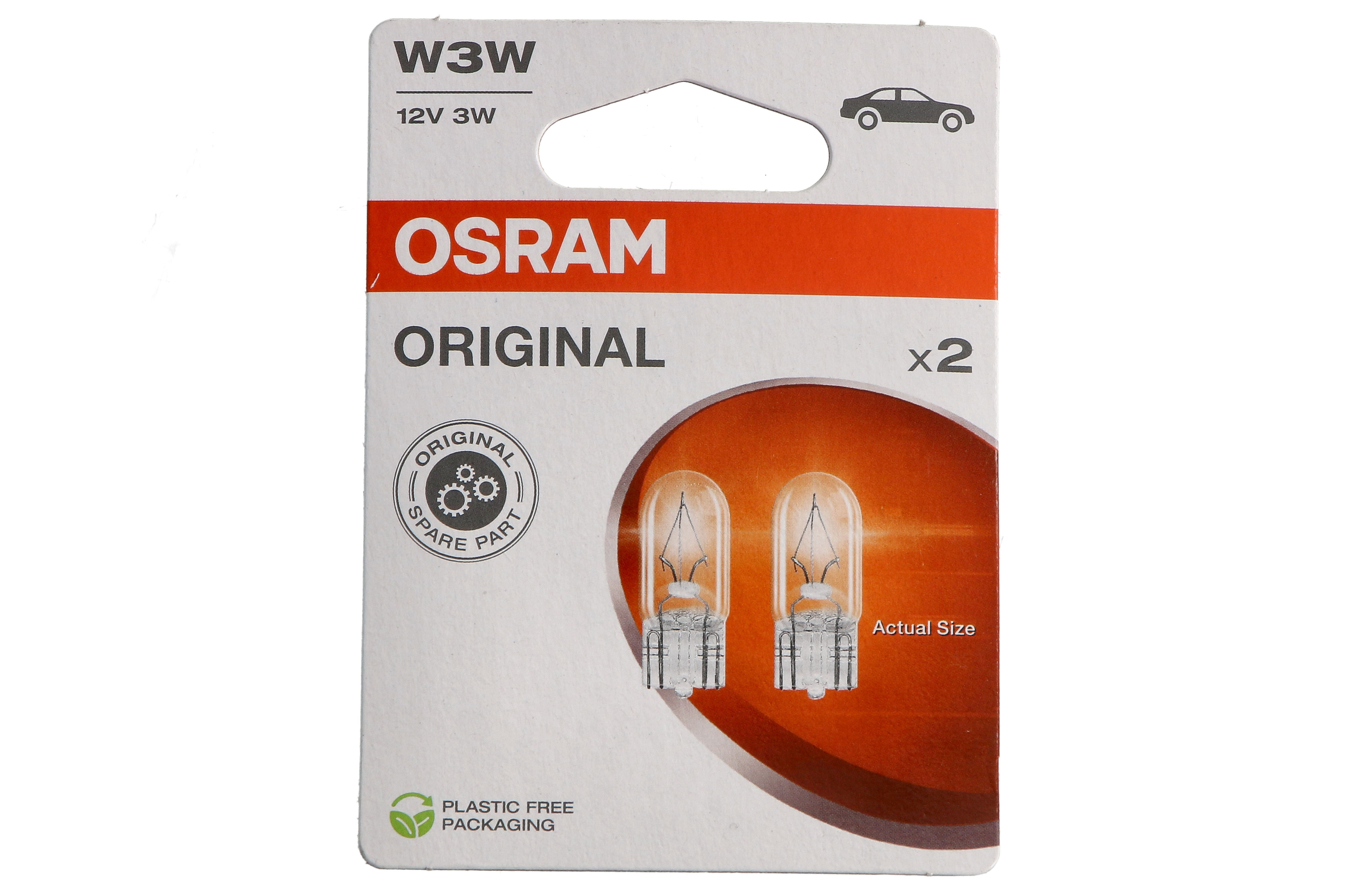 Автолампа 3W W3W 12V W2.1X9.5D/ORIGINAL LINE/2ШТ. BLISTER OSRAM (2821-2BL) osram фото 4