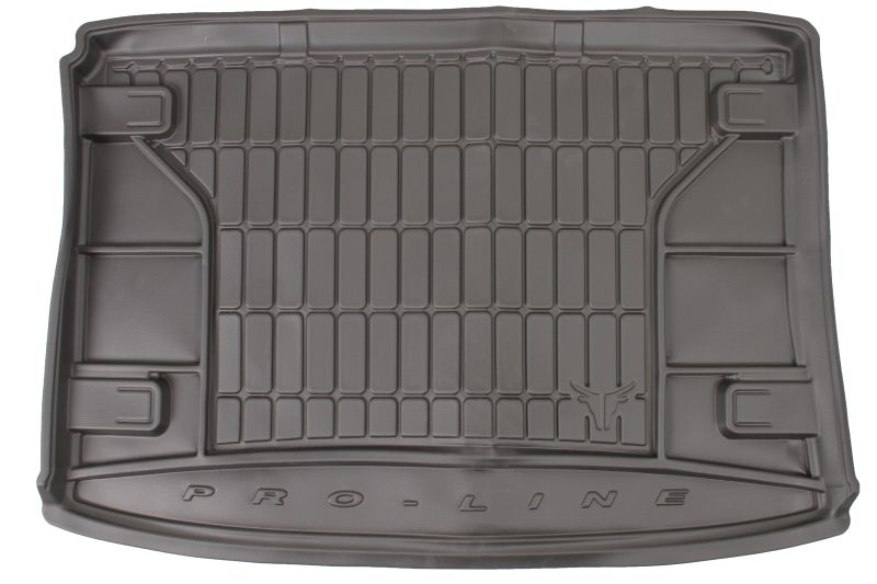 Set Covorase Auto Si Tavita Portbagaj FIAT FIORINO Box Body/MPV (225_) din 2007-2015, Cauciuc, Protectie Porbagaj, 4x Stickere auto cu FIAT