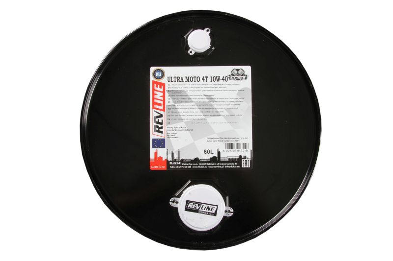 REVLINE MOTO XXL motorový olej (5100 10W40 60L 104070 W, 5100 10W40 60L WYP, MOTO 4 ROAD 10W40 60L WYP, REV MOTO 10W40 60L WYP, >JASO MA2)