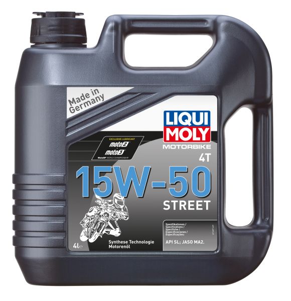 LIQUI MOLY motorový olej  (B00D91Q402, 16-89, 5100 15W50 4L MM4T101407, PLATINUM RIDER CRUISER 1L, PLATINUM RIDER CRUISER 4L, >JASO MA2)