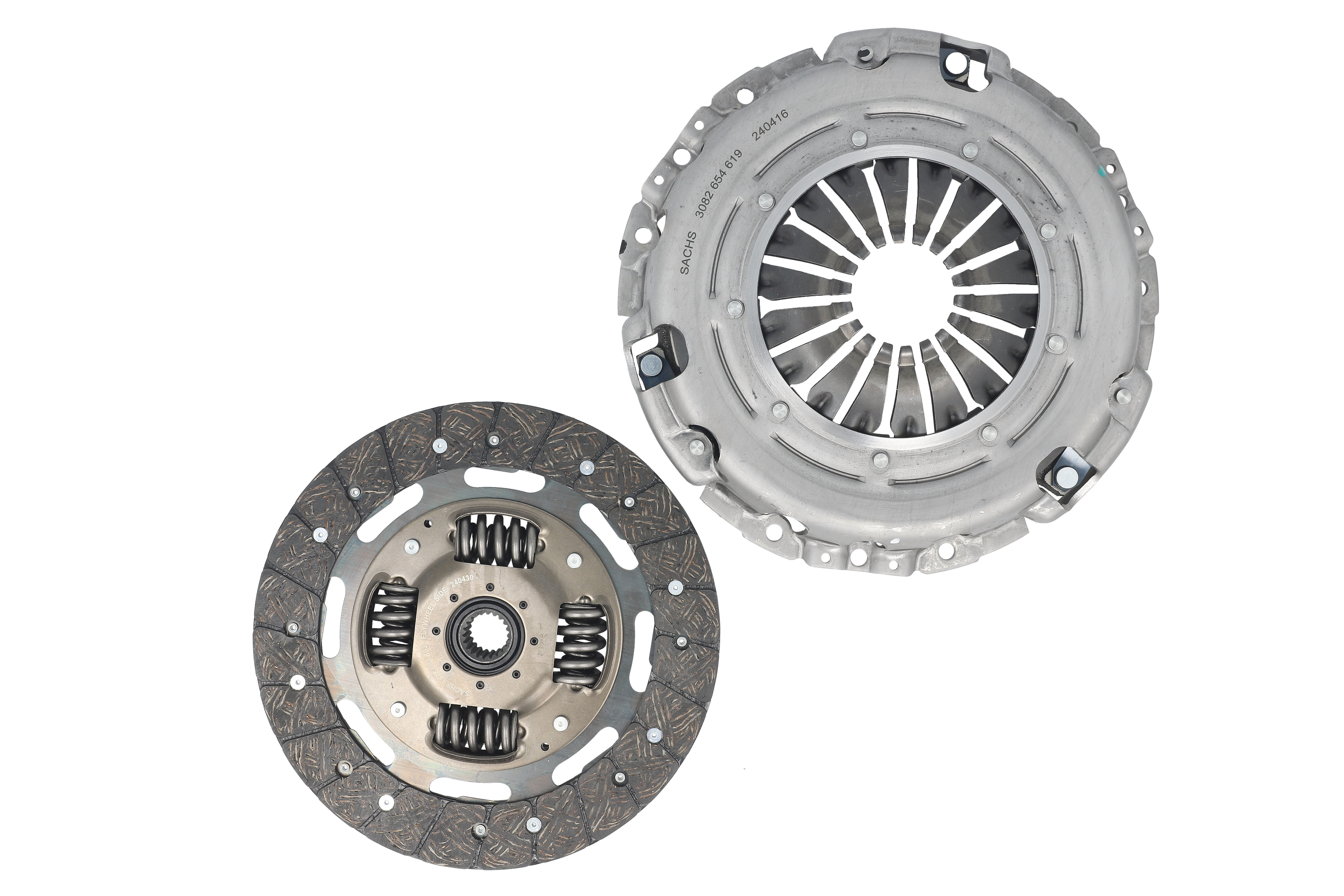 Комплект зчеплення Renault Master/Trafic 2.0 - 2.5 CDTI 06- (d=240mm) SACHS фото 12