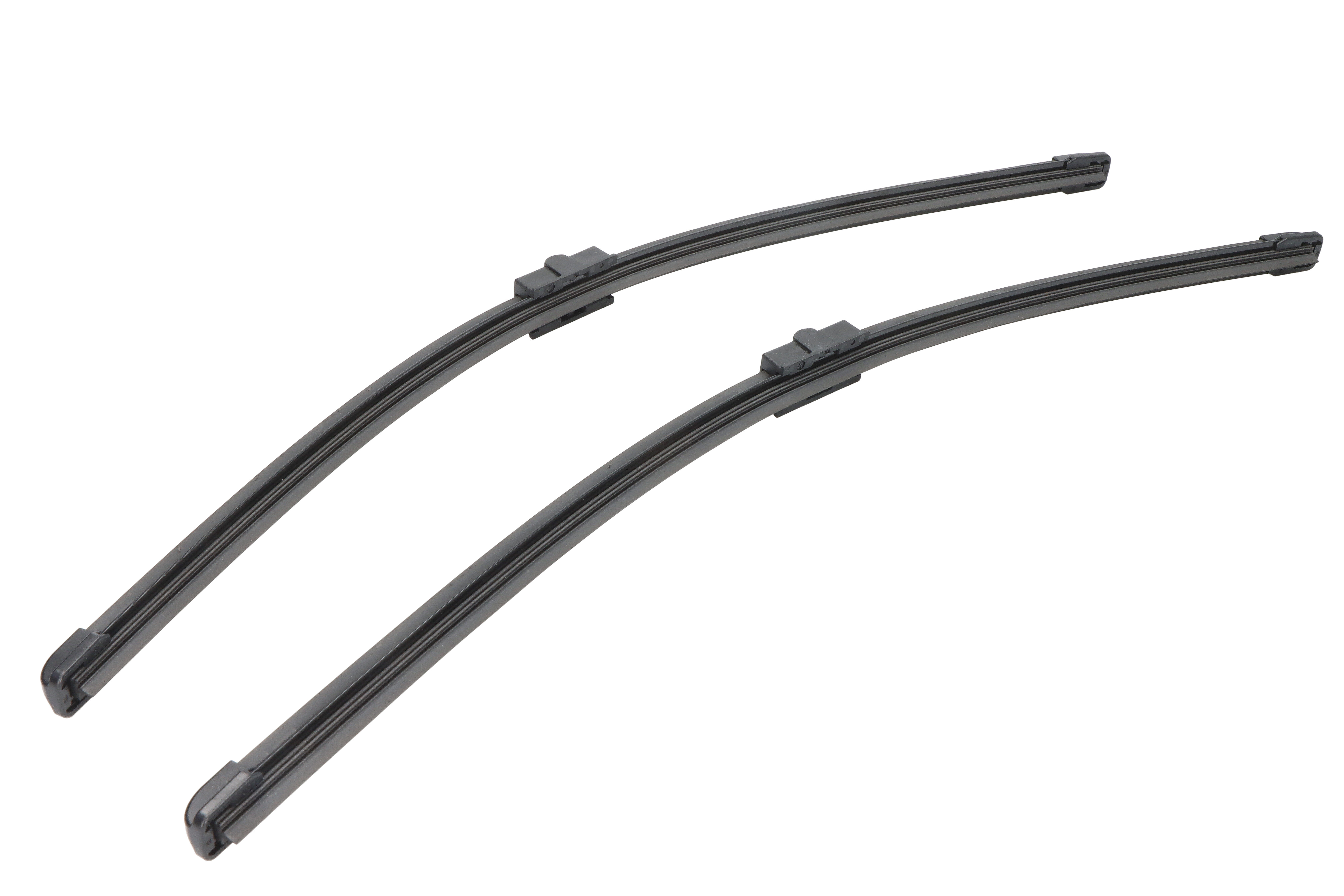 Щітка склоочисника безкаркасна передн із спойлером (2шт) Flat Blades 530мм SKODA SUPERB I, VW PASSAT B5.5 10.00-03.08