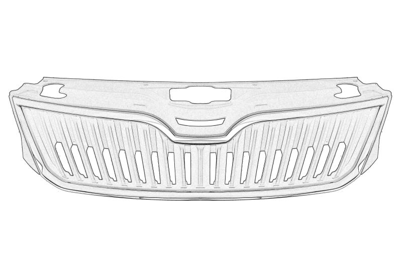 Prednja maska / Grill za vozilo SKODA RAPID