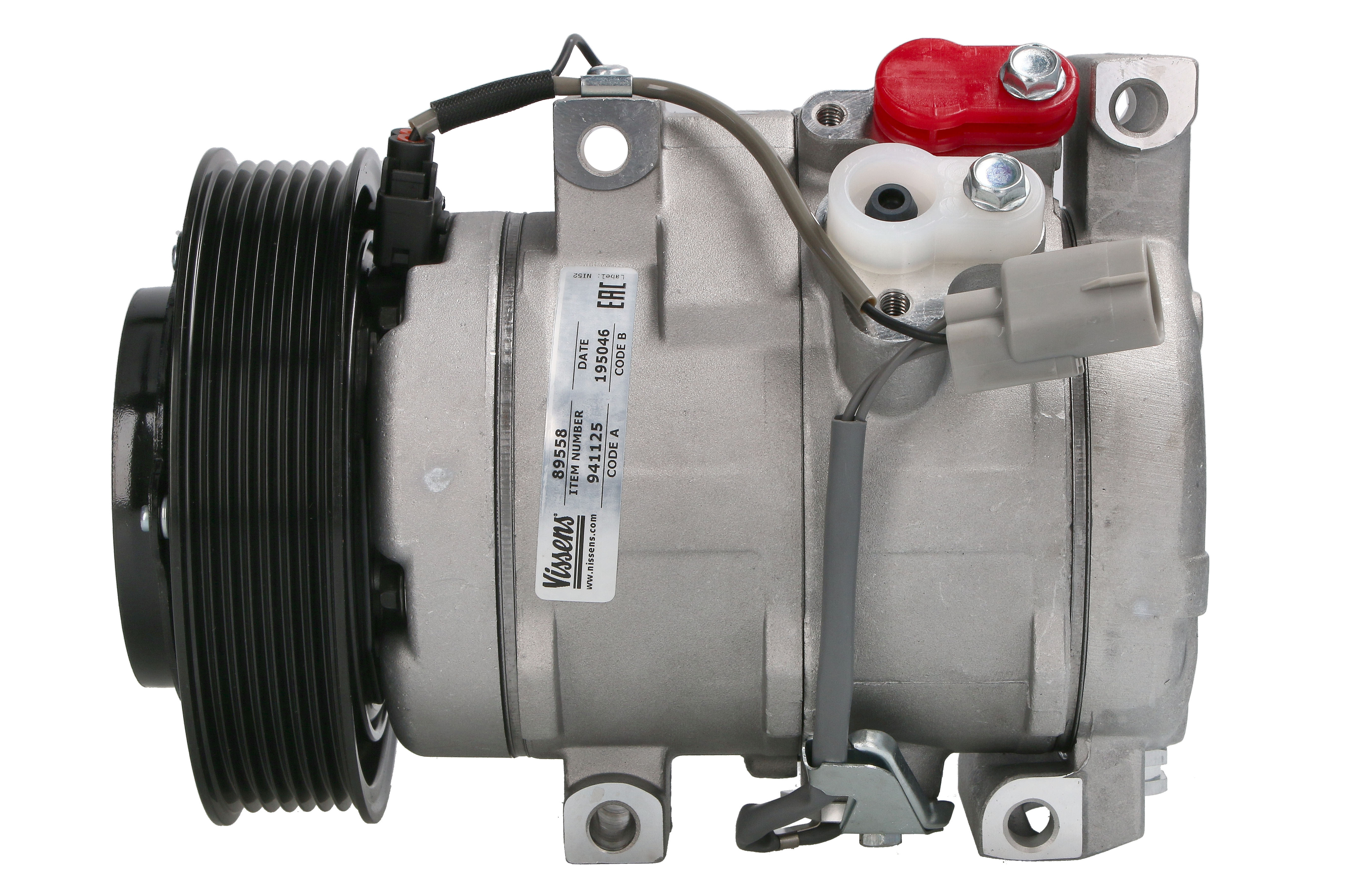 Компресор кондиціонера TOYOTA CAMRY (VX3#) (01-) 2.0 I 16V|TOYOTA CAMRY (VX3#) (01-) 2.4 NISSENS (89558) Nissens фото 3