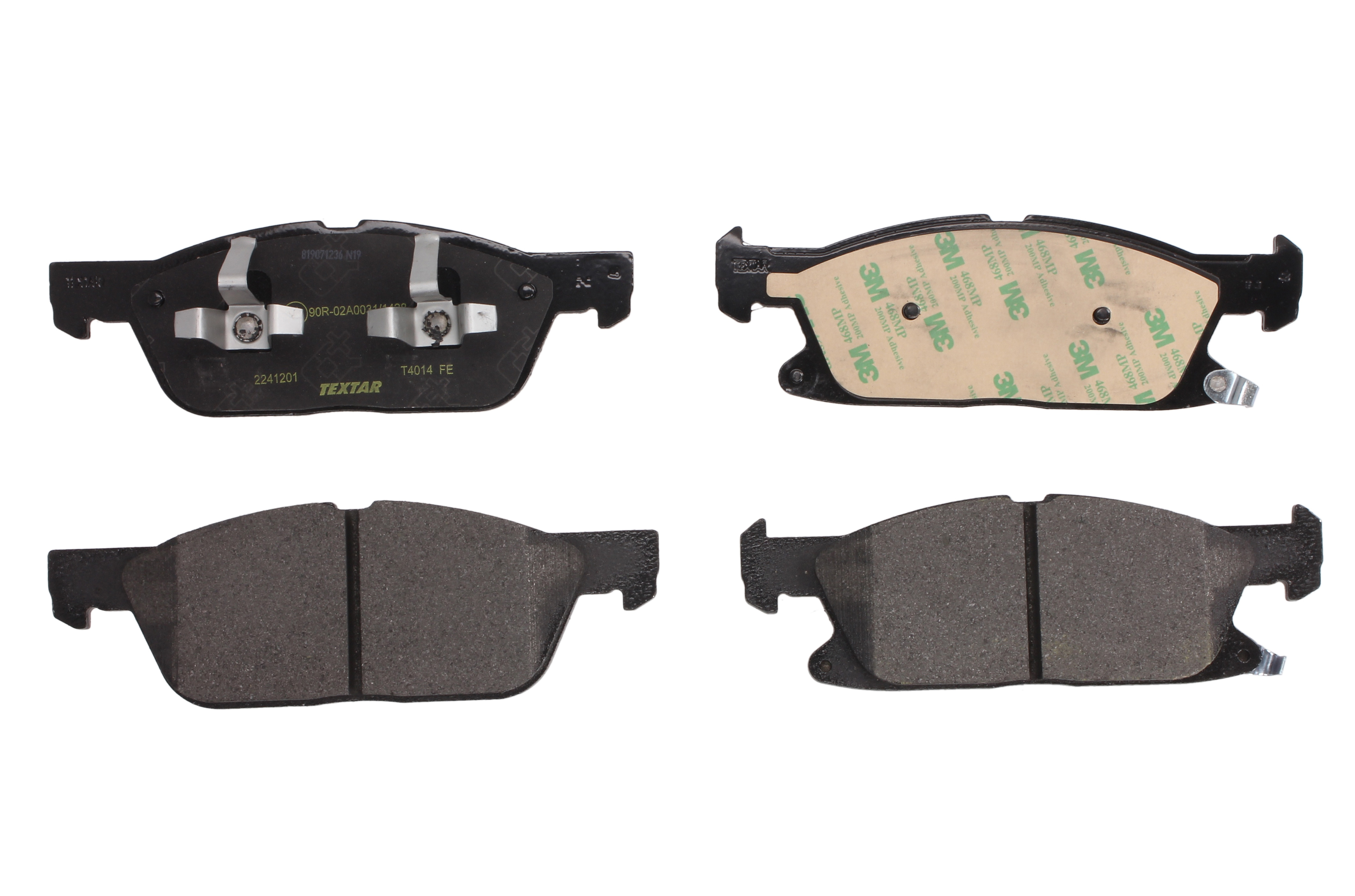 Комплект гальмівних колодок передн , FORD FOCUS IV, GALAXY III, GALAXY MK III, KUGA III, MONDEO V, S-MAX, FORD USA EDGE, FUSION 1.0-2.7 09.12-