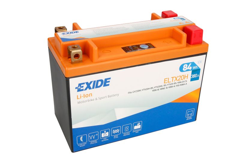 EXIDE startovací baterie HARLEY DAVIDSON FLHR 1584 (ROAD KING) 11, FLHRC 1690 (ROAD KING CLASS.) 11, FLHTC 1584 (E.GLIDE CL.) 11, FLHTK 1690 (E.GLIDE ULTRA LTD) 11, FLHX 1584 (STREET GLIDE) 11, FLHXXX 1690 (STREET GLIDE TRIKE) 11, FLSTBI 1450 (NIGHT TRAIN
