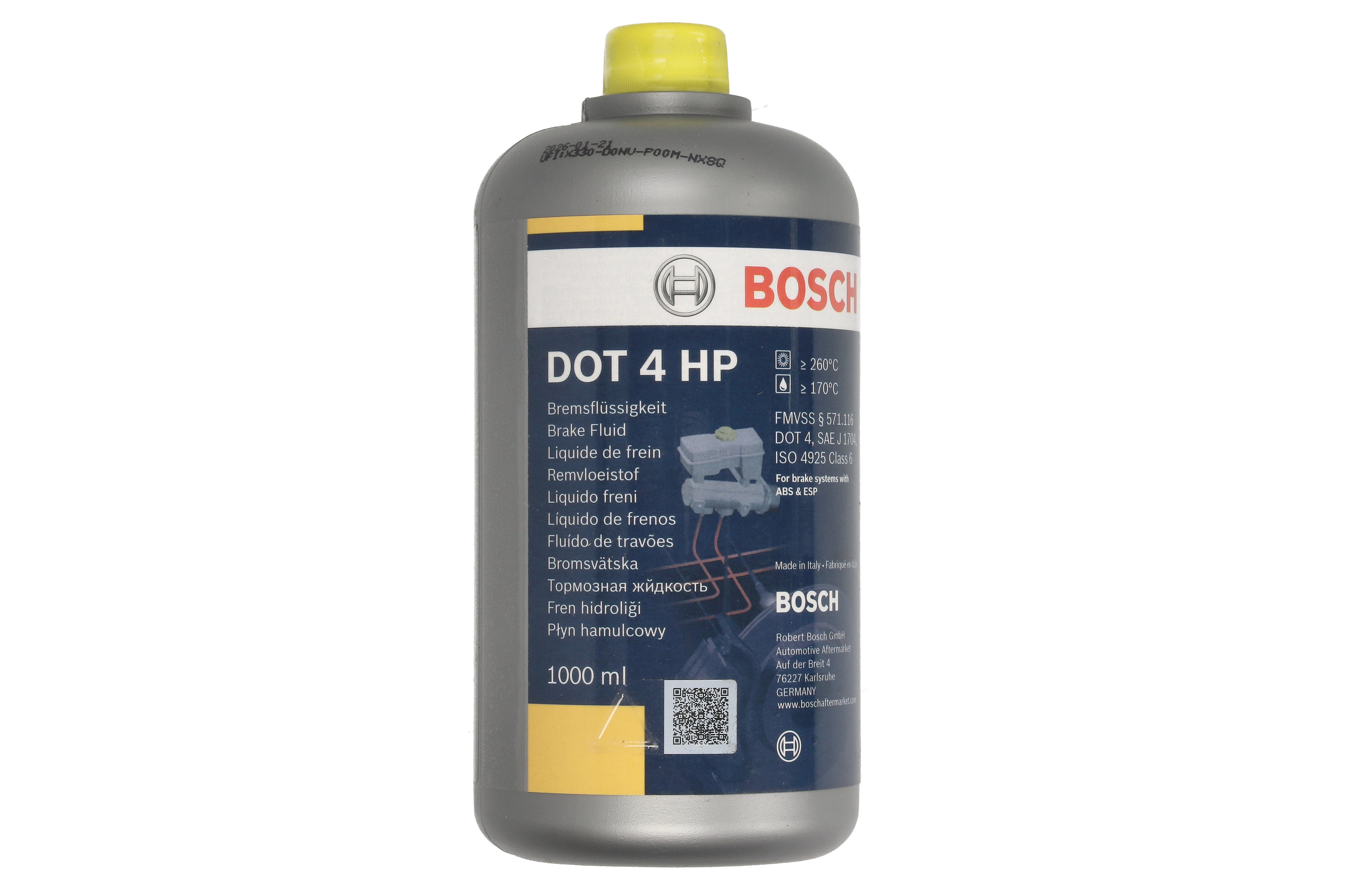 Жидкость тормозная DOT4 HP (1L) фото 7