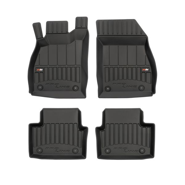 Set Covorase Auto Si Tavita Portbagaj OPEL INSIGNIA A Sports Tourer (G09) din 2008-2017, Cauciuc, Protectie Porbagaj, 4x Stickere auto cu OPEL