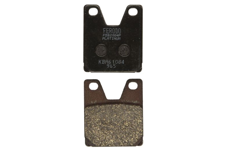 Levně FERODO sada brzdových destiček, kotoučová brzda YAMAHA YZF 750 R7 99-00, YZF-R1 1000 98-01 (2P245NS, 2P245ST, 2P267ST, MCB702LF, MTFD218G1054, 4SV