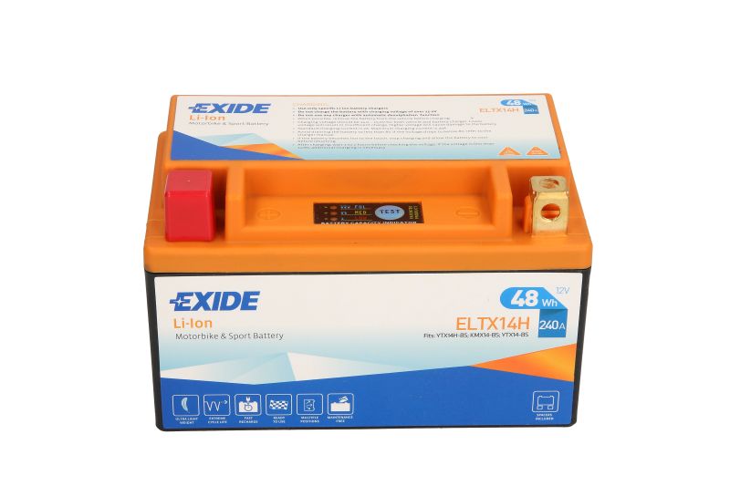 EXIDE startovací baterie BMW S 1000 RR 10-12, HONDA CB 600F (HORNET), 1000R, 600FA (HORNET ABS), 900F (HORNET) 02-12, CBF 500, 1000A (ABS), 600S, 600NA (ABS), 500A (ABS), 1000, 1000FA (ABS), 600SA (ABS), 600N 04-12, CBR 600RR, 929RR (FIREBLADE), 600F, 600