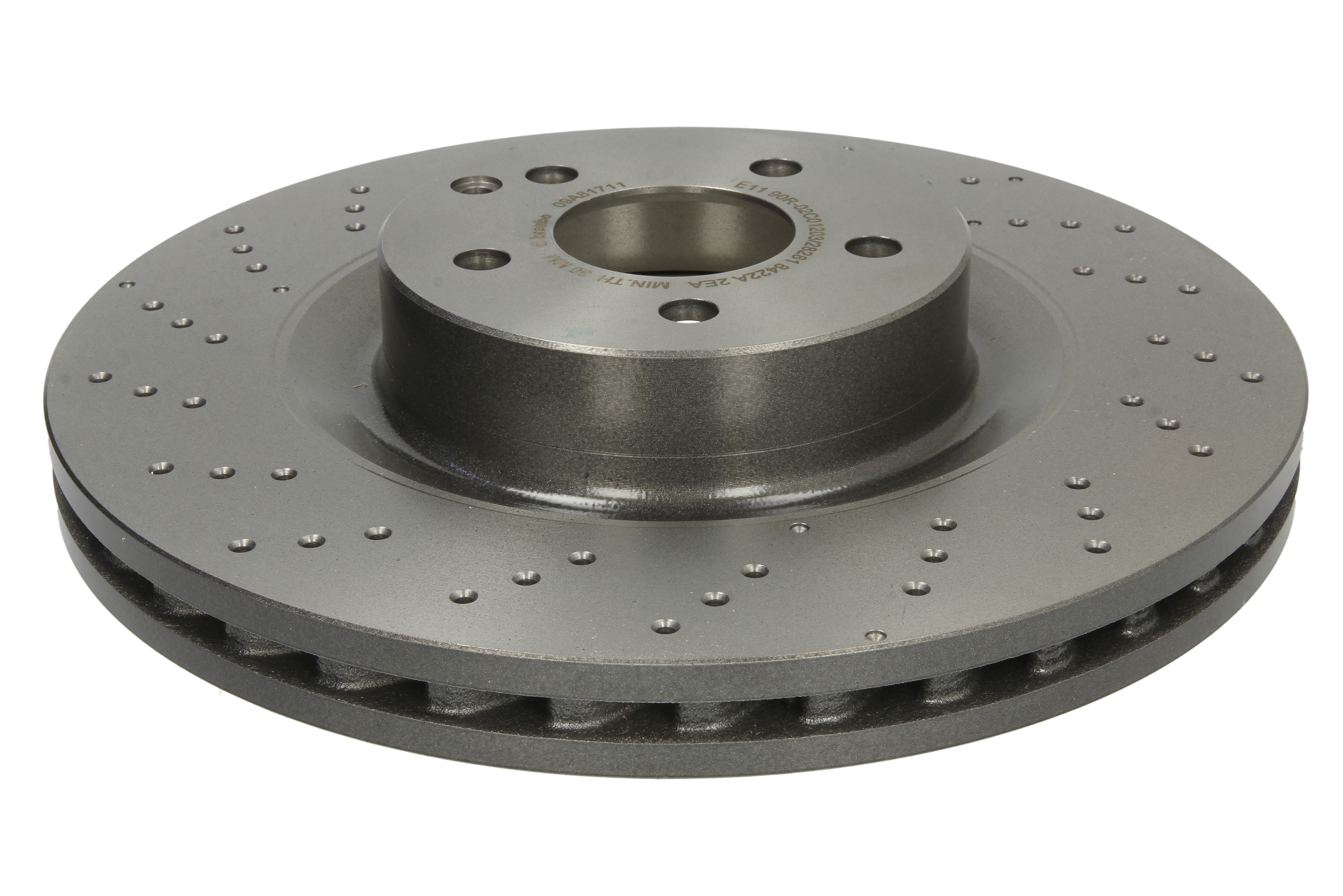 Диск гальмівний MB S-CLASS (W221) 5.5 2005.09-2013.12 BREMBO (09.A817.11) BREMBO фото 3