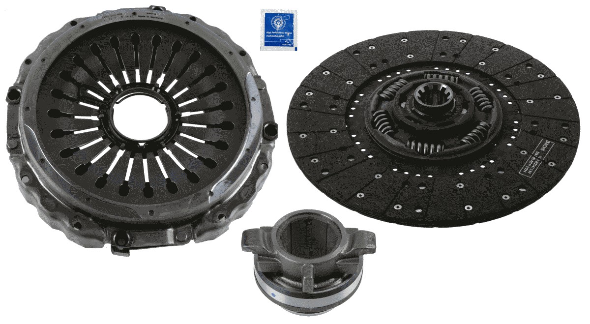 Set kvačila 395mm za vozilo MAN CLA, L2000, M 2000 L, M 2000 M, M90, TGA, TGL 1, TGM 1