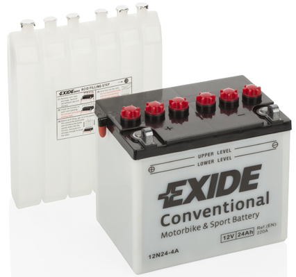 EXIDE startovací baterie  (12N24-4A, 12N24-4A, 4523, 12N24-4A)