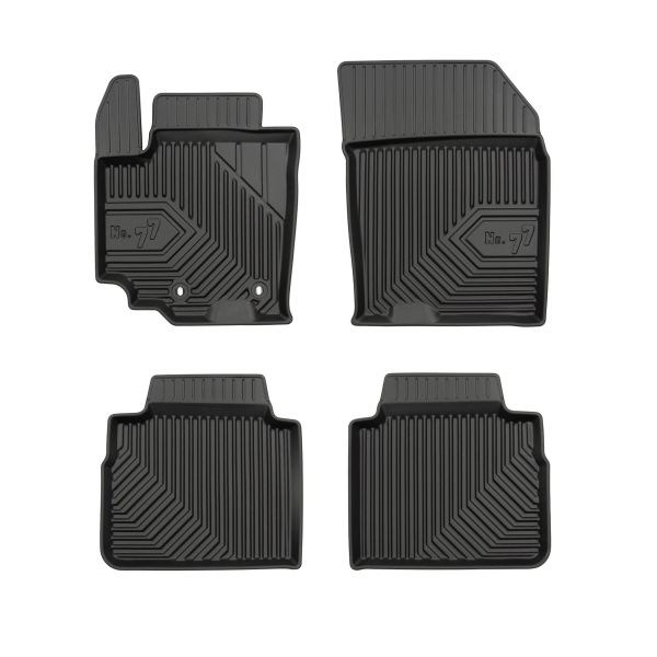 Set Covorase Auto Si Tavita Portbagaj SUZUKI SX4 S-CROSS (JY) din 2013-2022, Cauciuc, Protectie Porbagaj, 4x Stickere auto cu SUZUKI