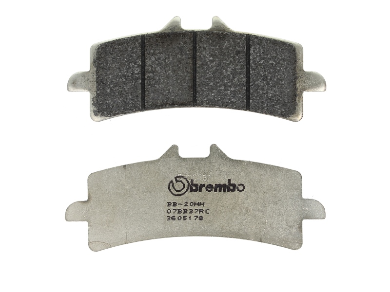 BREMBO sada brzdových destiček, kotoučová brzda APRILIA RSV 1000 RSV4 R ABS, RSV4 R FACTORY, (FACTORY), RSV4 FACTORY ABS, R, RSV4 R APRC ABS 09-15,