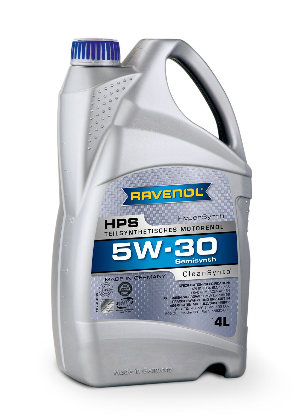 Моторна олива Cleansynto (1L) 5W30 ,API CF, SL, BMW LL-98, MB 229.3, VW 502.00, VW 505.00 фото 2