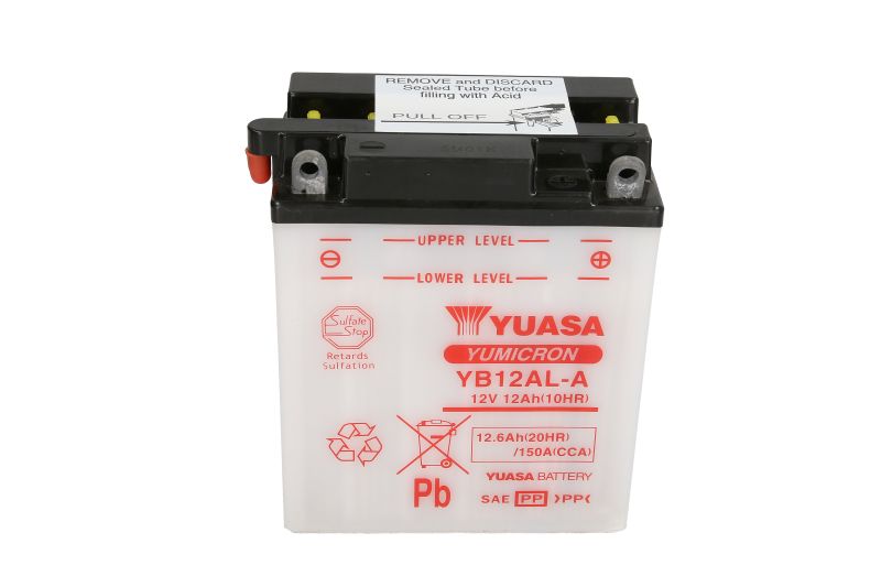YUASA startovací baterie APRILIA ATLANTIC 250I.E, 300, 200 (RAMA SPC), 200 (RAMA SPE), 125, 250, 200 (RAMA SPA) 03-12, LEONARDO 125, 125ST, 300, 150, 250 96-06, PEGASO 650 (CUBE), IE (GARDA), (GARDA), IE (TUSCANY TIBET RAID), IE, (STRADA) 92-04, SCARABEO