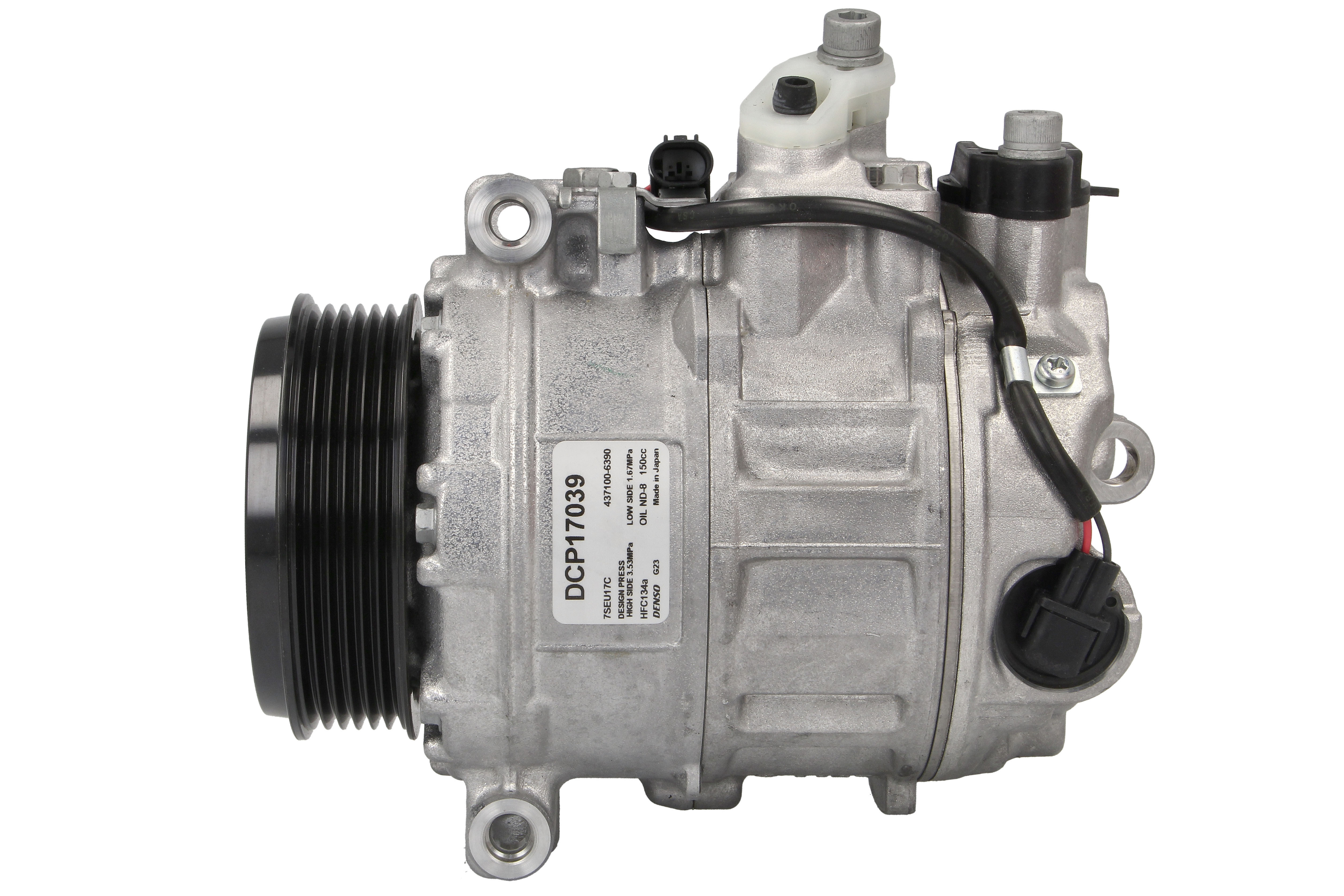 Компресор кондиціонера MERCEDES W211 E CLASS (211) M112,113 01-02 > 7SEU17C R134A DENSO (DCP17039) Denso фото 3