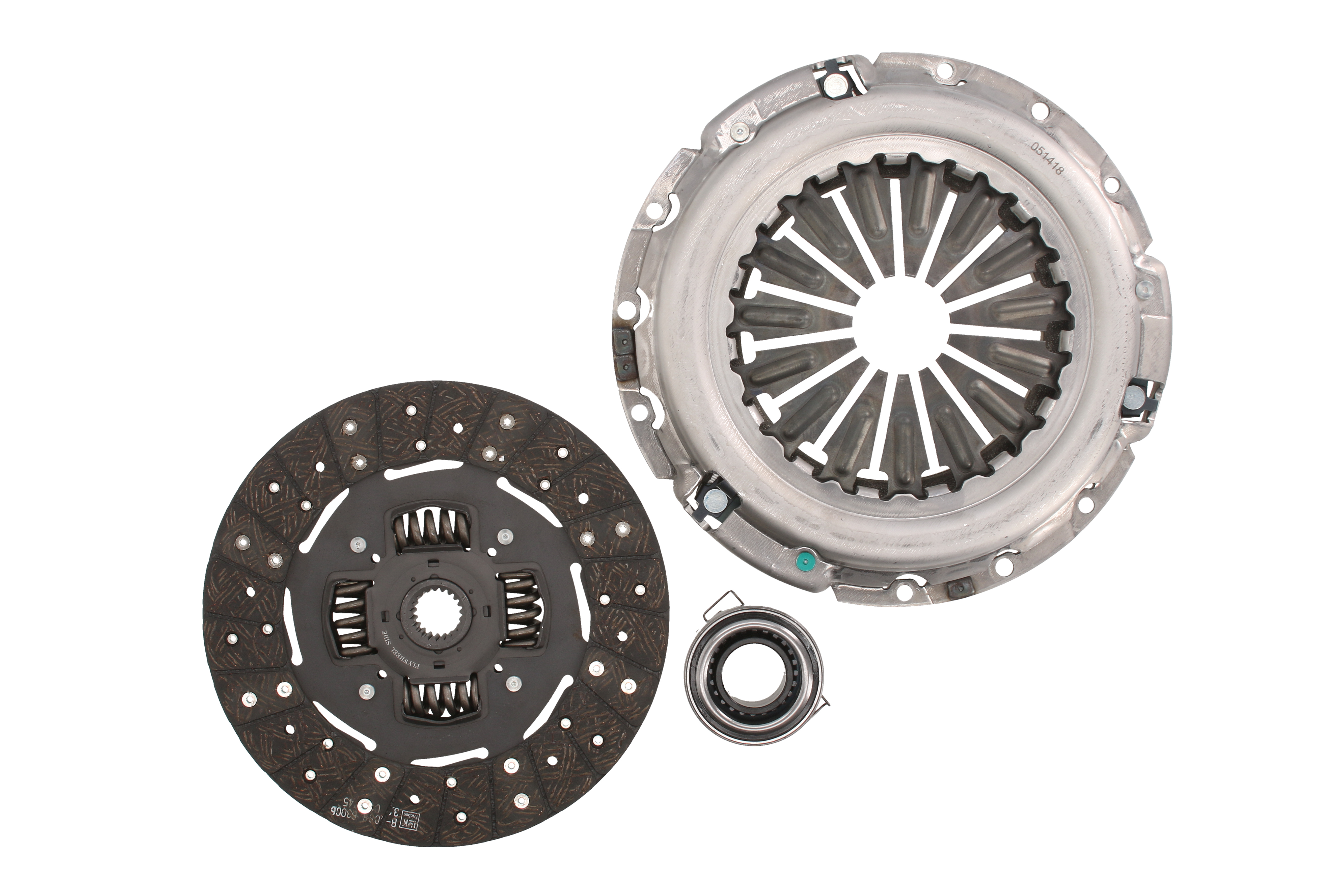 Комплект зчеплення з підшипником (260мм) TOYOTA 4 RUNNER II, FORTUNER, HILUX VII, LAND CRUISER, LAND CRUISER 90 2.5D/3.0D 05.93-