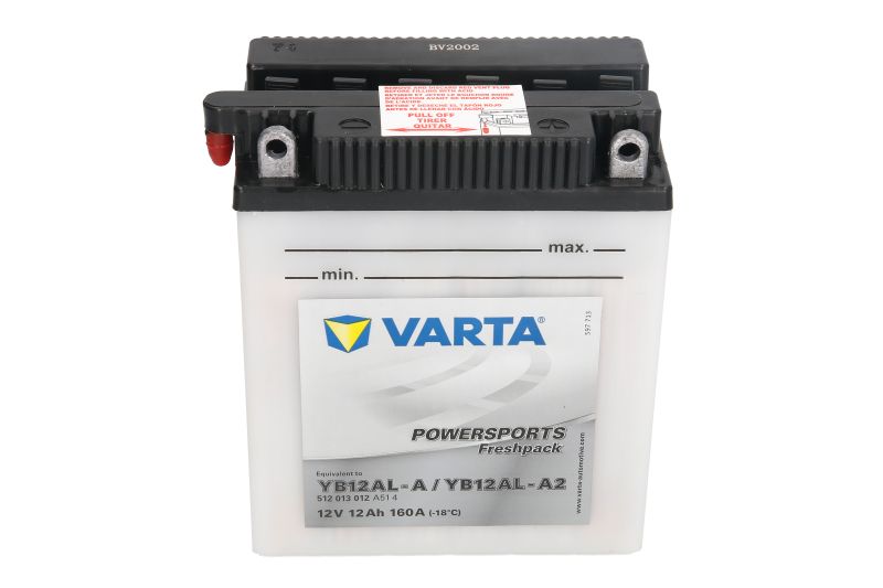 VARTA startovací baterie APRILIA ATLANTIC 250I.E, 300, 200 (RAMA SPC), 200 (RAMA SPE), 125, 250, 200 (RAMA SPA) 03-12, LEONARDO 125, 125ST, 300, 150, 250 96-06, PEGASO 650 (CUBE), IE (GARDA), (GARDA), IE, IE (TUSCANY TIBET RAID), (STRADA) 92-04, SCARABEO