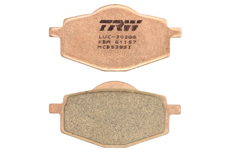 TRW MOTO sada brzdových destiček, kotoučová brzda BETA EURO 350 03-06, JONATHAN 350 03-06, YAMAHA DT 125 R, RE, R MX (EVERTS) 91-06, YZ 250, 125 88 (B0053AQL14, 07YA14TT, 2P229GS, 2P229NS, 2P229SS, FDB383AG, FDB383DX, MCB539LF, VIC-Y215)