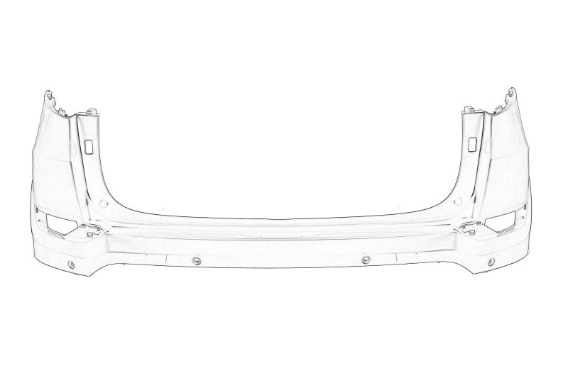 Zadnji branik za vozilo HYUNDAI TUCSON TL