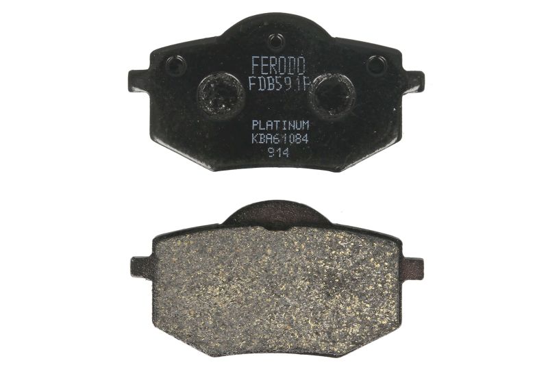 FERODO sada brzdových destiček, kotoučová brzda YAMAHA XV 535 (VIRAGO), S 88-94