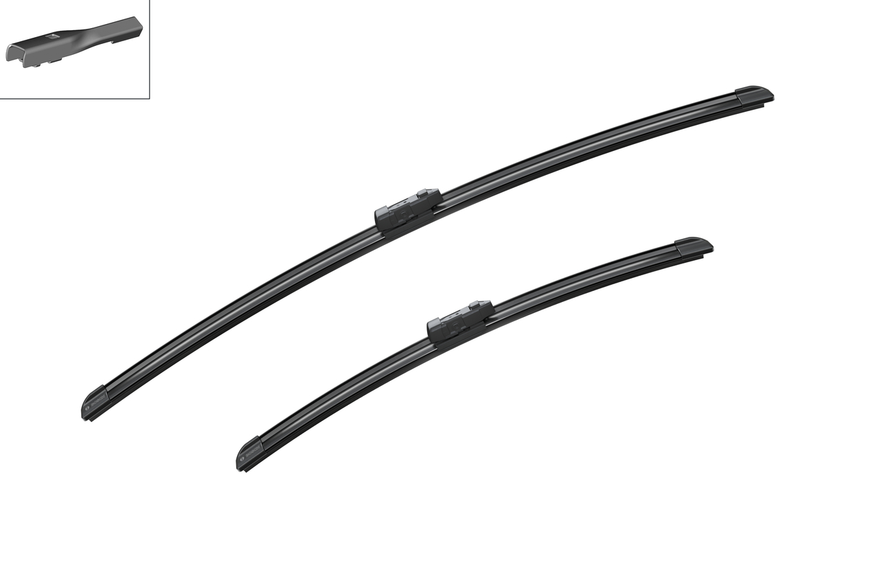 Set stergatoare auto AUDI A3 Convertible (8V7, 8VE) din 2013-2020, Bosch Aerotwin, din cauciuc siliconat rezistent