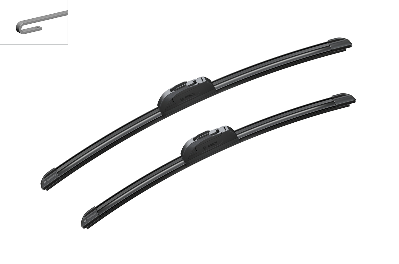 Set stergatoare auto MITSUBISHI LANCER VI (CJ_, CP_, CK_) din 1995-2003, Bosch Aerotwin Retrofit, din cauciuc siliconat rezistent