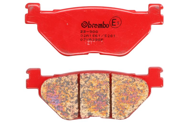 Levně BREMBO sada brzdových destiček, kotoučová brzda YAMAHA XV 950 RACER 16 (MCB731LF, MTFD295G1054)