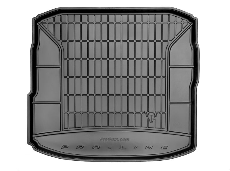 Set Covorase Auto Si Tavita Portbagaj AUDI A3 Limousine (8VS, 8VM) din 2013-2020, Cauciuc, Protectie Porbagaj, 4x Stickere auto cu AUDI